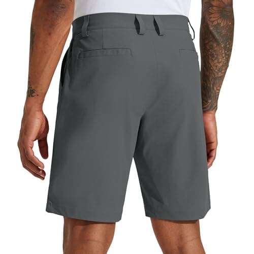 Willit Men's Quick Dry Golf Shorts for Hiking and Casual Wear with Pockets
| Willit Men's Stretch Work Dress Shorts Glo