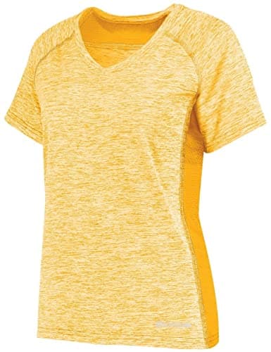 Holloway Sportswear Women's Electrify Coolcore® Tee - 2XL Gold Heather