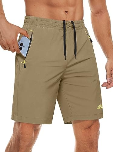 Men's MAGCOMSEN Athletic Running Shorts for Quick Dry Lightweight Workout and Hiking
| MAGCOMSEN Men's Running Shorts w
