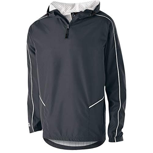 Holloway Men's 229016 Hooded Fleece Jacket for Winter Sports Warmth and Comfort