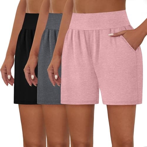 Neer 3 Pack Cotton Women's Athletic Shorts
| Neer Women's Athletic Shorts 5'' High Waisted
| Neer Women's Athletic Shor