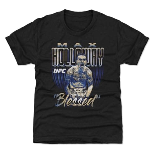 Max Holloway 500 Level UFC Youth Shirt - Bitmap WHT