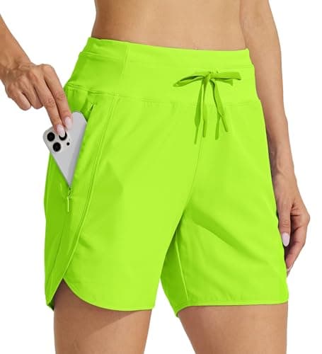 Willit Women's Quick Dry Athletic Running Shorts 5" High Waisted Workout Hiking Global Recycled Standard

Willit Women's