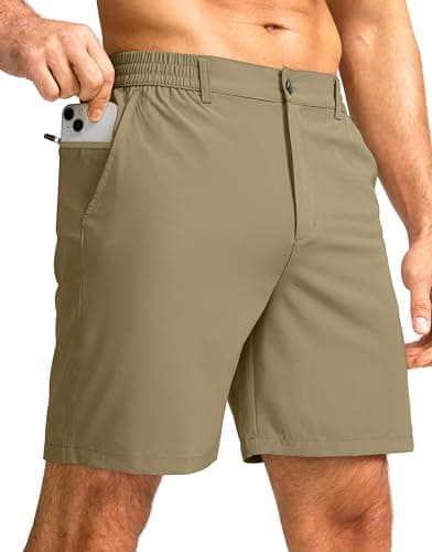 Gradual Men's Lightweight Golf Shorts for Quick Dry Breathable Casual Use
| Gradual Men's Stretch 7" Work Shorts Quick