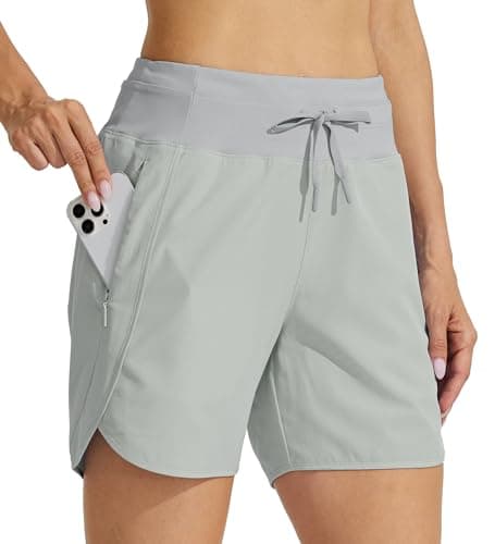Willit Women's Quick Dry Athletic Running Shorts 5" High Waisted Workout Hiking Global Recycled Standard

Willit Women's