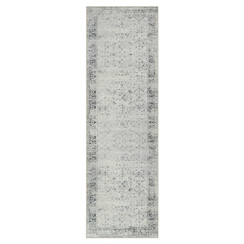 Morebes Extra Long Washable Kitchen Rug Runner for Hall Living Room Dining Room Office, Blue-Gray
Morebes Vintage Hallwa