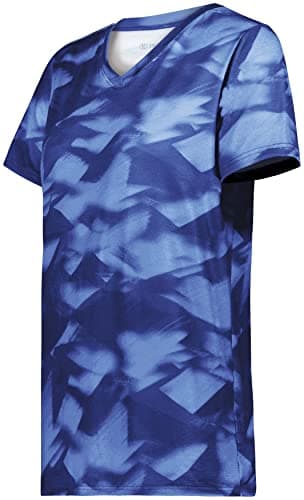 Holloway Women's Cotton-Touch Poly Tee + Comfort + Office Workers + Temperature Regulation + Unisex + Slim Fit + Sizes: