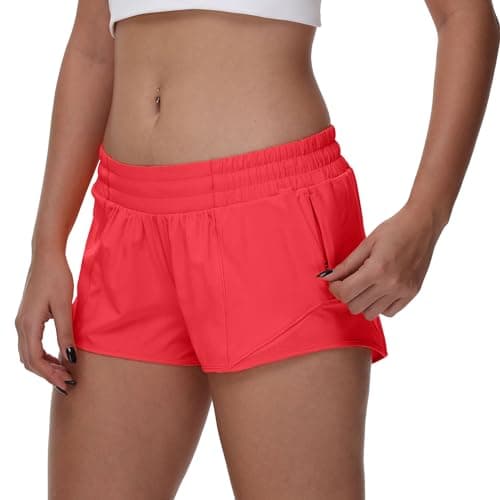 MCEDAR Women's Running Shorts Low Waisted Quick Dry Lightweight Gym Athletic Sports Shorts
| MCEDAR Women's Running Sho