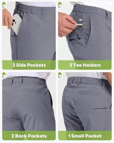 Outdoor Ventures Mens Golf Shorts Dry Fit Stretch UPF 50+ Lightweight Quick Dry Pockets  
Outdoor Ventures Mens Golf Sho