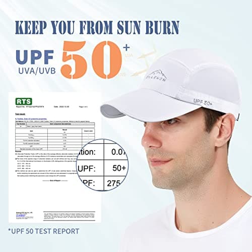 ELLEWIN Unisex UPF 50 Baseball Cap for All Ages in Summer Sun Protection
| ELLEWIN Unisex Foldable Long Bill Baseball C