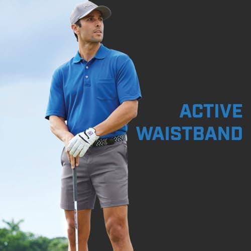 PGA TOUR Men's Performance Stretch Golf Shorts for Comfortable Play
| PGA TOUR Men's Flat Front Golf Shorts with Active
