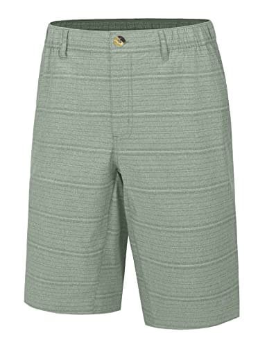 Little Donkey Andy Men’s UPF 50 Stretch Bermuda Shorts for Casual Golf