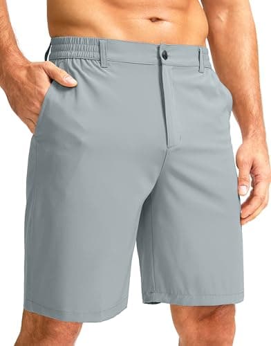 G Gradual Men's Lightweight Quick Dry Breathable Golf Shorts for Casual Work and Play
| G Gradual Men's Stretch 9" Golf