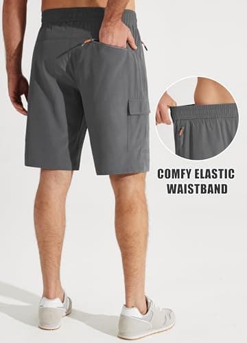 Libin Men's Lightweight Quick Dry Hiking Shorts for Outdoor Active Golf Global Recycled Standard  
Libin Men's Hiking Ca