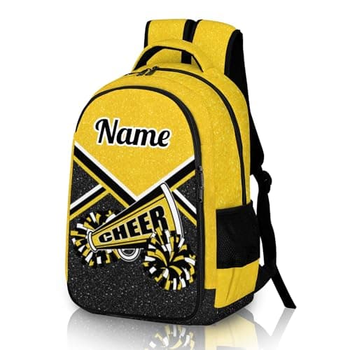 Personalized Name Cheer Backpack for Women
| Custom Cheerleading Backpack in Wine Red
| Customize Your Own Cheerleader