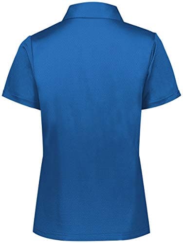 Holloway Ladies Prism Bold Polo 2XL Royal/Gold