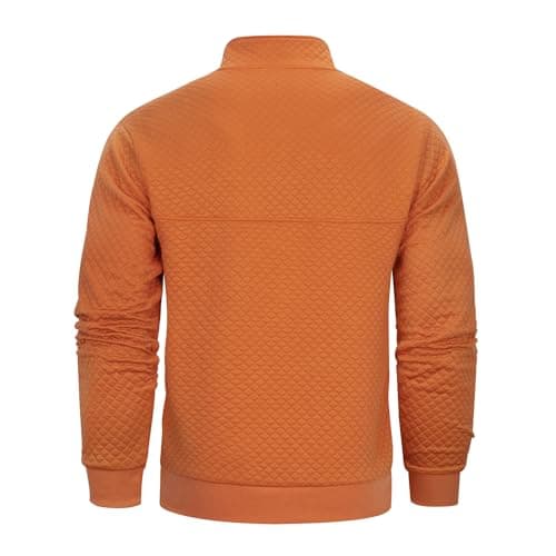 MANLUODANNI Men's Casual Waffle Quilted Sweatshirt Long Sleeve Button Pocket
| MANLUODANNI Men's Casual Sweatshirt Waff
