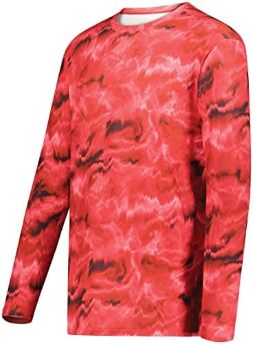 Holloway Men's Cotton-Touch Poly Cloud Long Sleeve Tee for Active Men in Casual Settings
| Holloway Men's Cotton-Touch