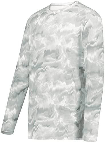 Holloway Men's Cotton-Touch Poly Cloud Long Sleeve Tee for Active Men in Casual Settings
| Holloway Men's Cotton-Touch