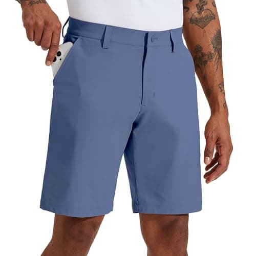 Willit Men's Quick Dry Golf Shorts for Hiking and Casual Wear with Pockets
| Willit Men's Stretch Work Dress Shorts Glo