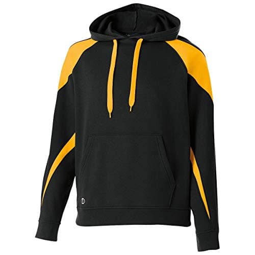 Augusta Sportswear Holloway Men's Running Top Black Light Gold XX-Large
