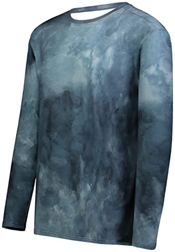 Holloway Men's Cotton-Touch Poly Cloud Long Sleeve Tee for Active Men in Casual Settings
| Holloway Men's Cotton-Touch