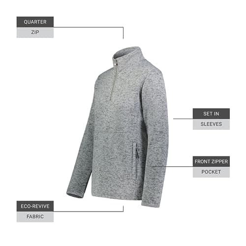 Holloway Women's Alpine Sweater Fleece 1/4 Zip Pullover - Warmth and Comfort for Outdoor Adventures
| Holloway Women's