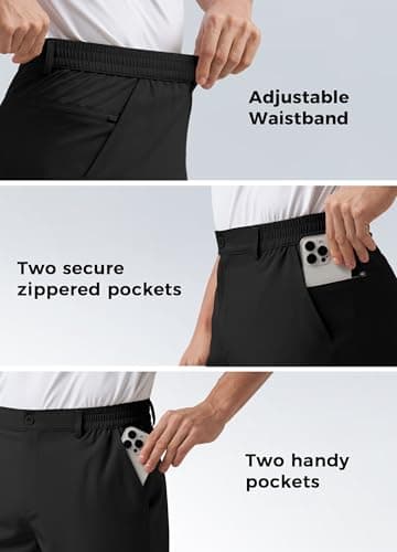 Willit Men's Lightweight Quick Dry Golf Casual Shorts for Work and Dress Stretch Hiking with Pockets
| Willit Men's Qui
