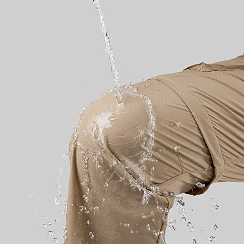 Gash Hao Mens Waterproof Hiking Quick Dry Fishing Pants Outdoor Lightweight Zip Off
