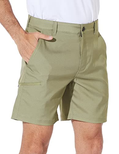 PULI Mens Golf Hybrid Shorts Quick Dry Lightweight Casual Shorts with Pockets
| PULI Mens Golf Hybrid Shorts Stretch Hi