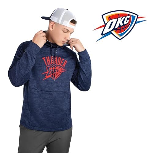 Holloway Men's NBA Fleece Hoodie - Warm & Comfortable Basketball Pullover - Sports, Casual Wear, & Fan Favorite