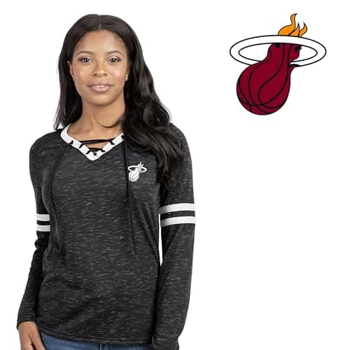 Holloway NBA Women's Monterey Long Sleeve Tee - Athletic Shirt for Athletes & Casual Wear - Breathable & Comfortable