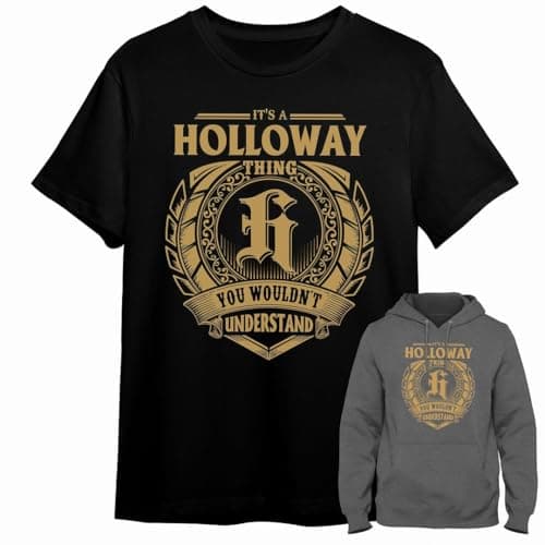 It's A Holloway Thing You Wouldn't Understand 68VX Tees Mens Gift Hoodie | Personalized Family Surname T-Shirt | Hollowa