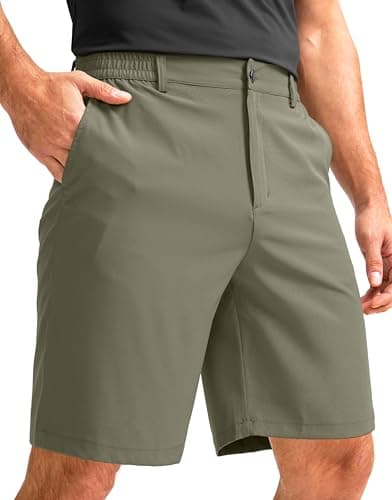 G Gradual Men's Lightweight Quick Dry Breathable Golf Shorts for Casual Work and Play
| G Gradual Men's Stretch 9" Golf