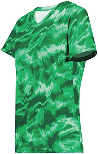 Holloway Women's Cotton-Touch Poly Tee + Comfort + Office Workers + Temperature Regulation + Unisex + Slim Fit + Sizes: