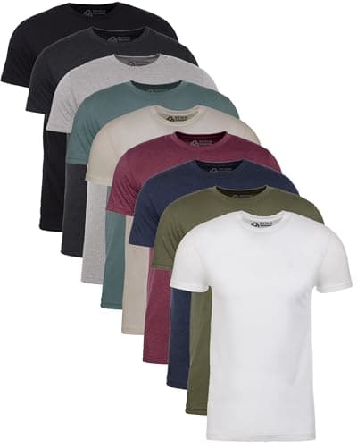 INTO THE AM Mens Short Sleeve T Shirt - Soft Fitted 4XL Fresh Classic