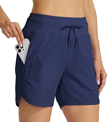 Willit Women's Quick Dry Athletic Running Shorts 5" High Waisted Workout Hiking Global Recycled Standard

Willit Women's