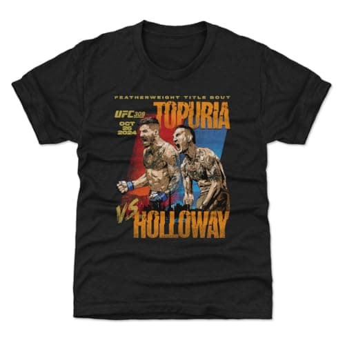 500 LEVEL Ilia Topuria UFC Youth Shirt - UFC 308 -ages 6-14 - Fight Night Apparel - Youth Size