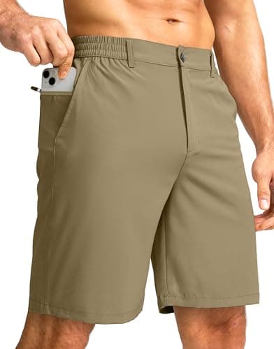 G Gradual Men's Lightweight Quick Dry Breathable Golf Shorts for Casual Work and Play
| G Gradual Men's Stretch 9" Golf
