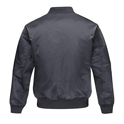 Magnivit Men's Warm Bomber Jacket for Casual Fall Winter and Military Style Outwear
| Magnivit Men's Stylish Bomber Jac
