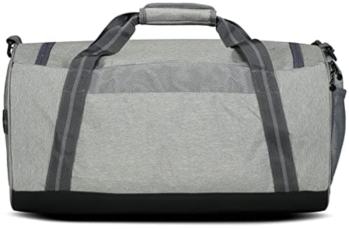 Holloway Sportswear Rivalry Duffel Bag Silver Heather/Carbon for Athletes on the Go
| Holloway Sportswear Rivalry Duffe