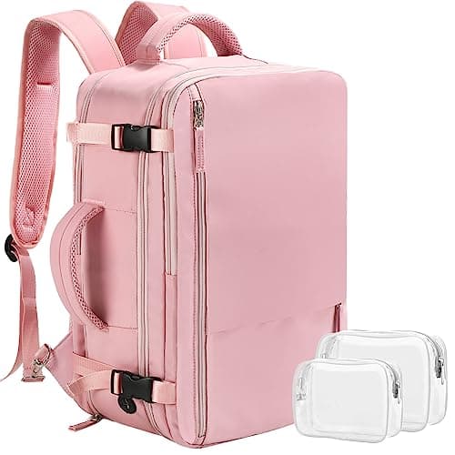 Black Large Carry On Backpack for Men and Women suitable for Business, Work, Gym, and Weekender Trips
| Black Personal