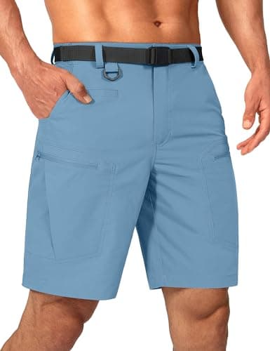 Men's Water Resistant Quick Dry Cargo Hiking Shorts for Hiking and Outdoor Activities
| Lightweight Breathable Mens Car