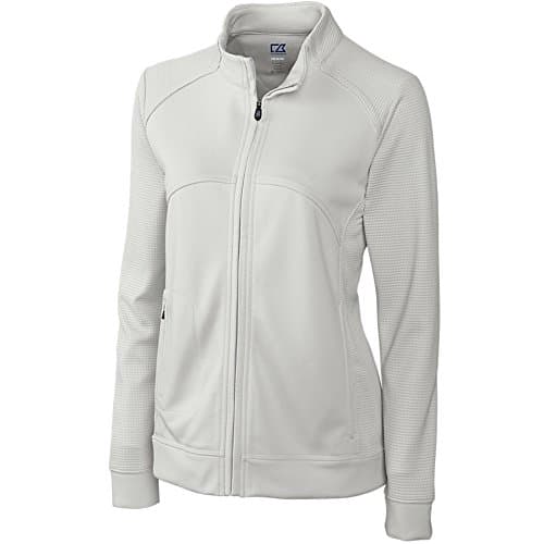 Cutter & Buck Women's Dry Tec Edge Full Zip Jacket for Outdoor Adventures