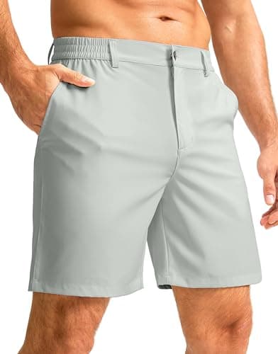 Gradual Men's Lightweight Golf Shorts for Quick Dry Breathable Casual Use
| Gradual Men's Stretch 7" Work Shorts Quick
