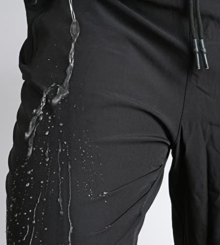 GAXIDES Men's Lightweight Breathable Quick Dry Fit Waterproof Hiking Pants for Camping, Fishing, Running and Athletic A