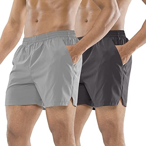 MIER Men's Quick Dry Workout Running Shorts for Active Use
| Lightweight Breathable MIER Men's Running Shorts Perfect f