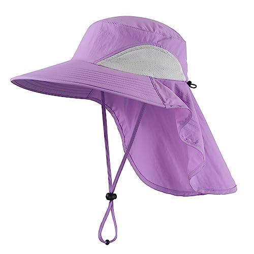 High UPF50+ Sun Protection Outdoor Fishing Hat with Wide Brim and Neckerchief for Men and Women
| Ultimate Outdoor UPF5