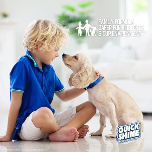 Quick Shine Pure Floor Wax 27oz | Restore, Protect, Refresh Regular & Hardwood Floors | U.S. EPA Safer Choice

Quick Shi