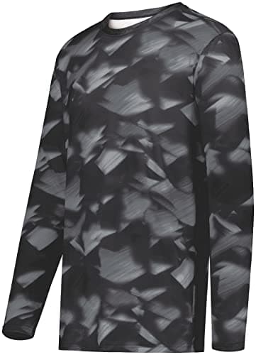 Holloway Men's Cotton-Touch Poly Cloud Long Sleeve Tee for Active Men in Casual Settings
| Holloway Men's Cotton-Touch